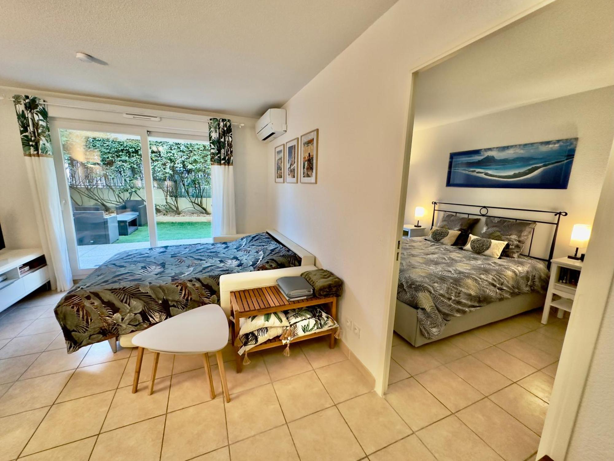 Regent Cote D'Azur Air-Conditioned, Pool, Garden & Parking Villeneuve-Loubet Exterior foto